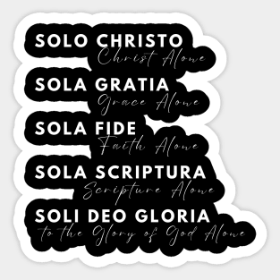 The Solas Sticker